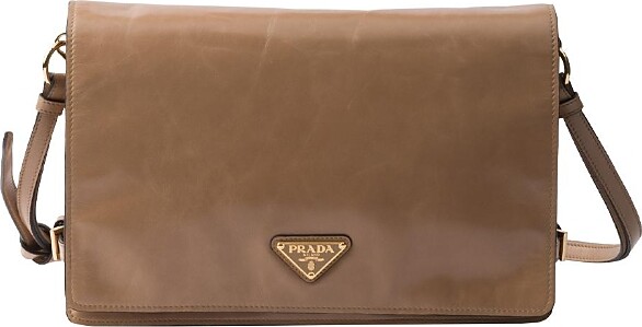 Prada Medium Leather Shoulder Bag