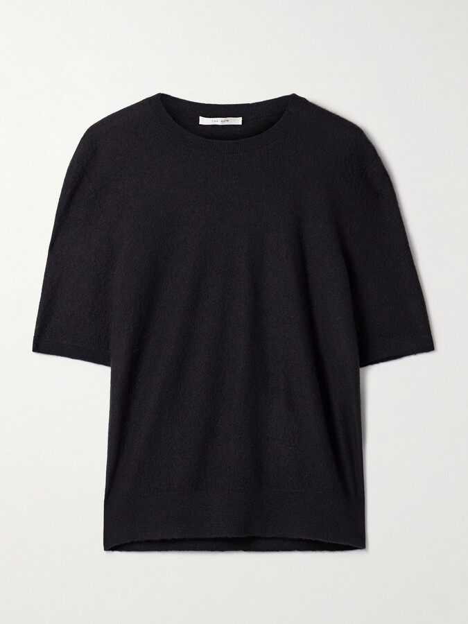 The Row Marika Cashmere T-shirt - Black