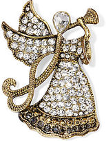 Thumbnail for your product : JCPenney MONET JEWELRY Monet Crystal Gold-Tone Angel Pin