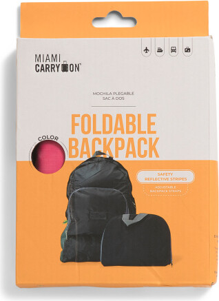 TJMAXX Foldable Backpack, Leather - ShopStyle