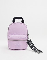 Thumbnail for your product : adidas trefoil logo mini backpack in lilac