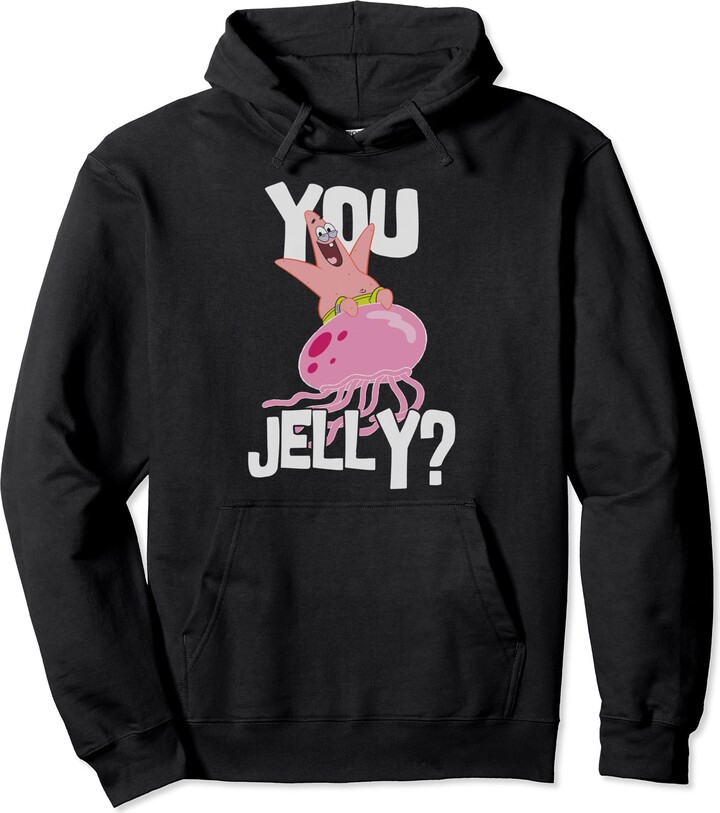 SpongeBob Squarepants You Jelly? Patrick & Jellyfish Vintage Pullover Hoodie