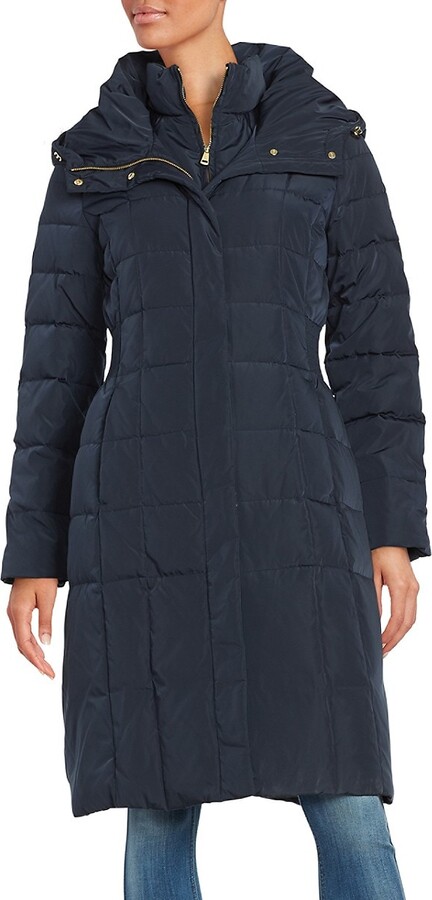 Cole Haan Hooded Puffer Coat