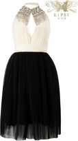 Thumbnail for your product : Lipsy VIP Embellished Halter Dress