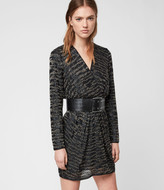 Thumbnail for your product : AllSaints Laney Embellished Dress