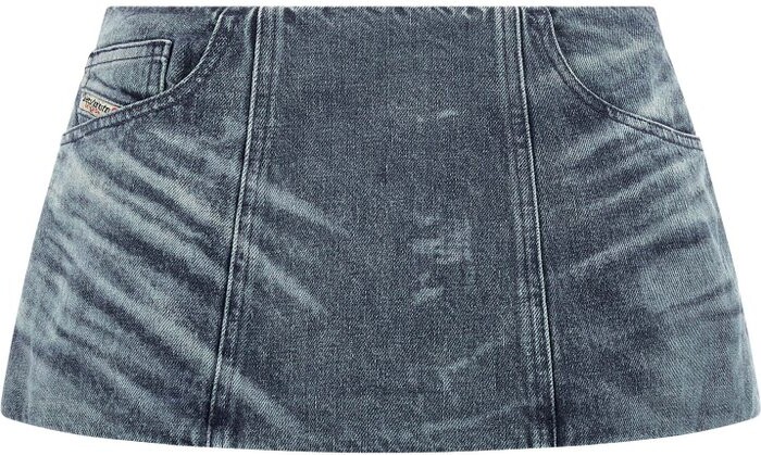 Diesel De-Nora Denim Mini Skirt