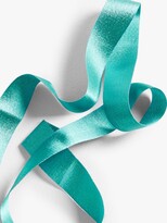 Thumbnail for your product : John Lewis & Partners Turquoise & Metallic Gold Gift Ribbon, 2m
