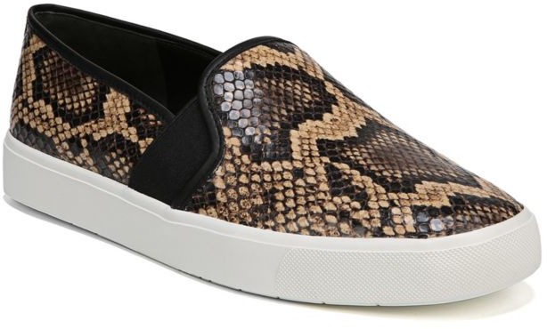 vince leather slip on sneakers