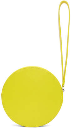 Building Block Yellow Puck Pouch
