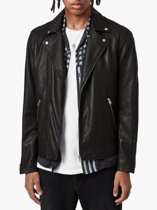 AllSaints Tyson Leather Biker Jacket - ShopStyle