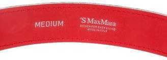 Max Mara Ponyhair Buckle Belt
