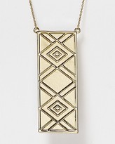 Thumbnail for your product : House Of Harlow Tribal Talisman Reversible Pendant Necklace, 28"