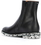 Thumbnail for your product : Maison Margiela printed sole boots