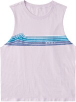 Thumbnail for your product : Roxy Wavy Stripe Graphic Tank