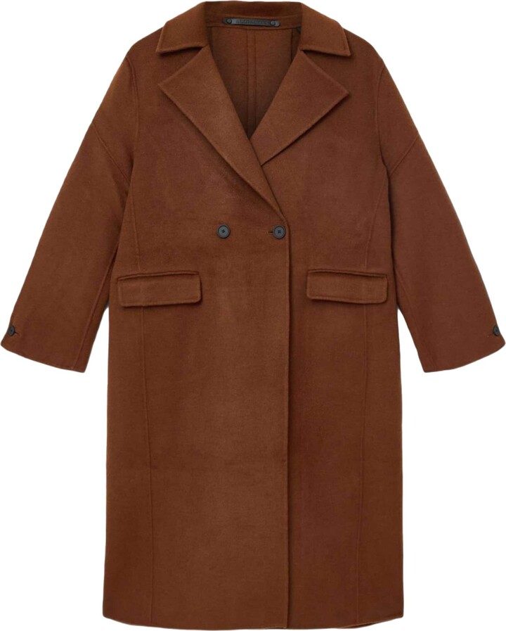 AllSaints Wool-Blend Sellma Coat