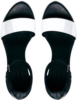 Thumbnail for your product : Won Hundred Kanilla Black/Silver Block Heel Sandals