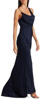 Thumbnail for your product : Halston Satin Slip Gown