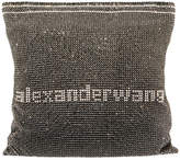 Thumbnail for your product : Alexander Wang Wanglock Pouch Rhinestone Logo Clutch Bag