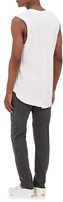 NSF Men's Cotton High-Low Sleeveless T-Shirt