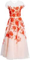 Thumbnail for your product : Ahluwalia Embroidered Tulle Tea Dress
