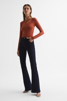 Thumbnail for your product : Reiss Cut-Out Long Sleeve Top
