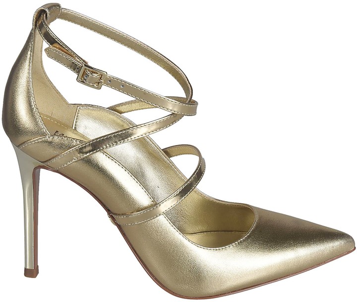 MICHAEL Michael Kors Gold Pumps | Shop the world's largest collection of  fashion | ShopStyle