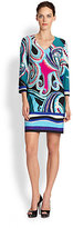 Thumbnail for your product : Ali Ro Printed Jersey Dress