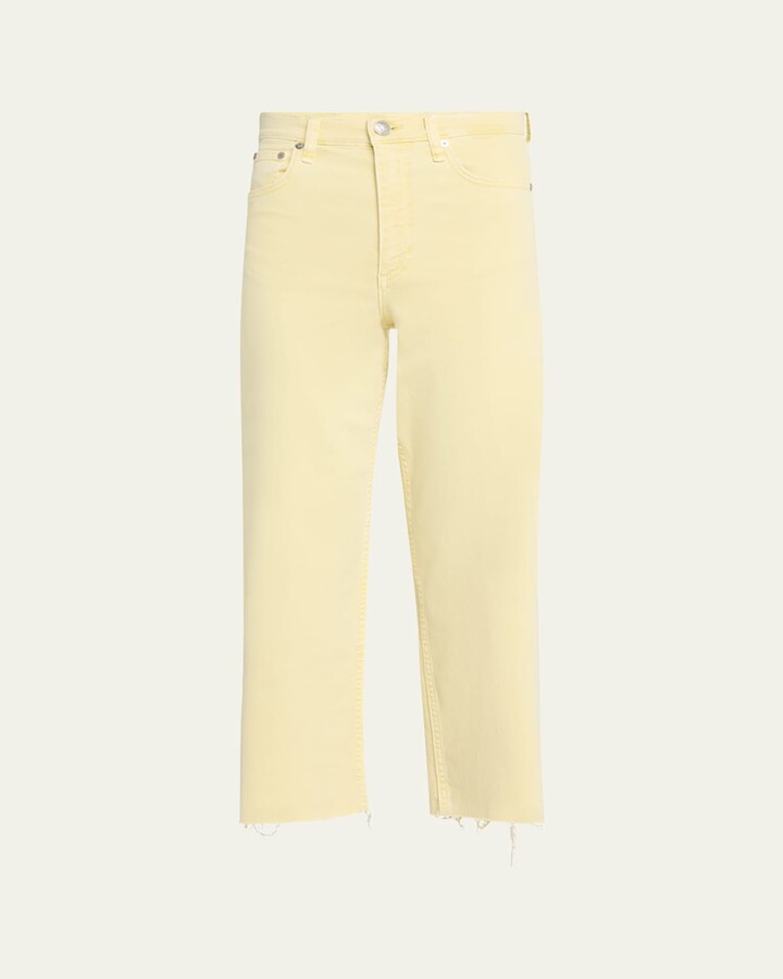 Andi High-Rise Wide-Leg Ankle Jeans