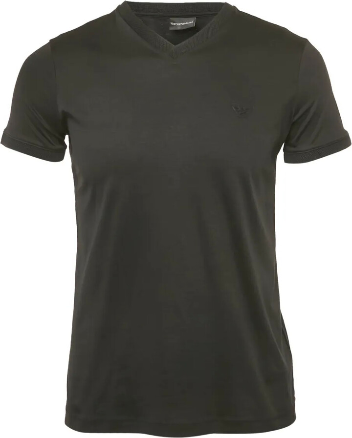 Emporio Armani Pre-Owned jersey V-neck T-shirt