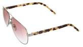 Thumbnail for your product : Marc Jacobs Aviator Mirror Sunglasses