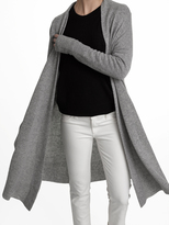 Thumbnail for your product : White + Warren Cashmere Long Swing Cardigan