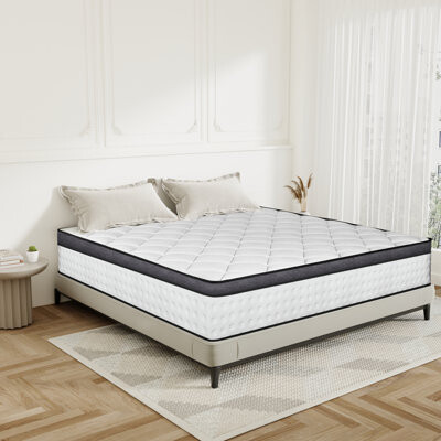 Alwyn Home Medium Hybrid Mattress with Individually Pocket Springs