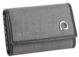 Thumbnail for your product : Ferragamo grey canvas key holder
