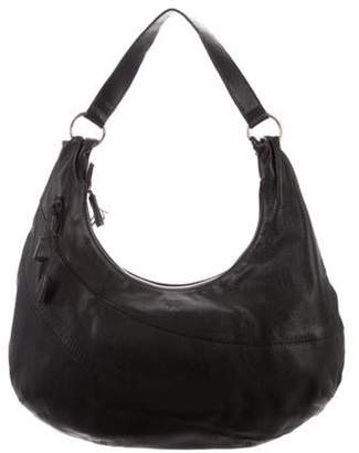 Anya Hindmarch Leather Shoulder Bag Black Leather Shoulder Bag