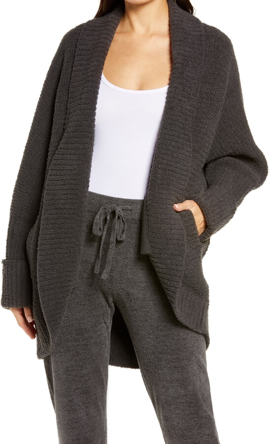 Cozychic® Waffle Cocoon Cardigan