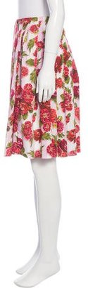 Emilia Wickstead Polly Floral Print Skirt