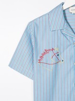 Thumbnail for your product : Gucci Children Horse Motif Embroidered Shirt