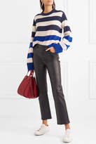 Thumbnail for your product : Rag & Bone Annika Striped Cashmere Sweater - Blue