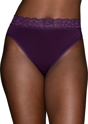 Vanity Fair Flattering Lace Stretch Brief Underwear 13281, also available  in extended sizes - Macy's
