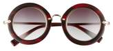 Thumbnail for your product : Derek Lam Madison 46mm Round Sunglasses