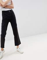Thumbnail for your product : ASOS Design Kick Flare Stretch Trousers With Combat Pockets