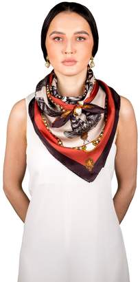 Emily Carter - The Owl & Pocket Watch Scarf