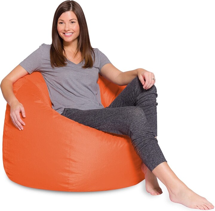 AJD Home Bean Bag Lounger Adult Size, Large Bean Bag Chair with Filler  Included, Big Bean Bag Chairs for Adults - ShopStyle