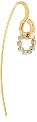 Charlotte Chesnais Gold & Diamond Swing Earring