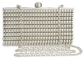 Thumbnail for your product : Sondra Roberts Metal Weave Clutch