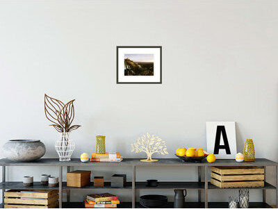 1000Museums The Cascatelli Tivoli Looking towards Rome by Thomas Cole -Framed Giclee Print