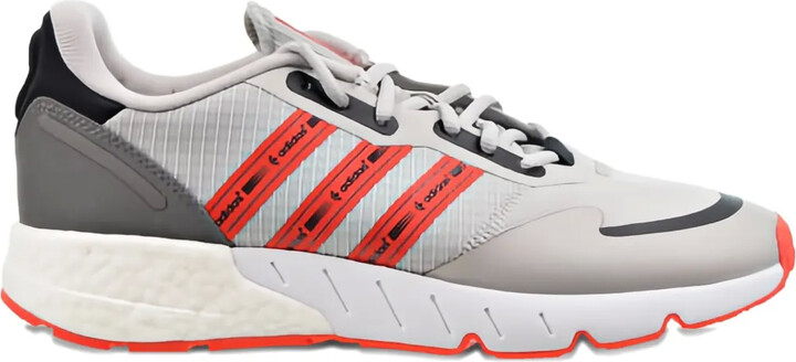 adidas ZX 1K Boost \Grey Semi/Solar Red\ sneakers