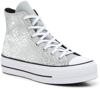 silver chuck taylor converse