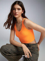 Thumbnail for your product : Twik Ultra-cropped ribbed cami
