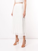 Thumbnail for your product : Alexis Zea scalloped knit skirt